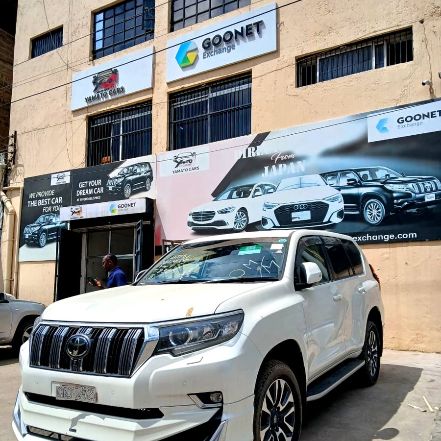 Toyota Prado at our office
